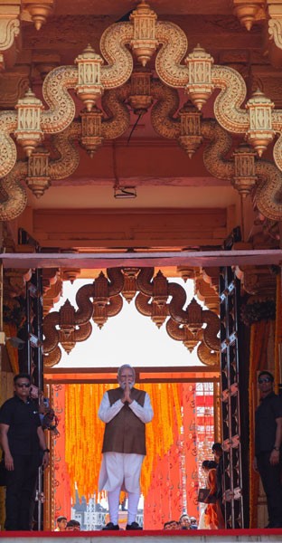 In Images: PM Modi offers prayers at Somnath Temple