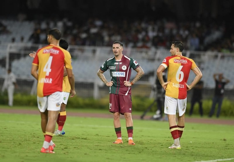 In Images: Kolkata witnesses electrifying Mohun Bagan-East Bagan derby