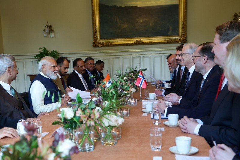 In Images: Narendra Modi in Norway
