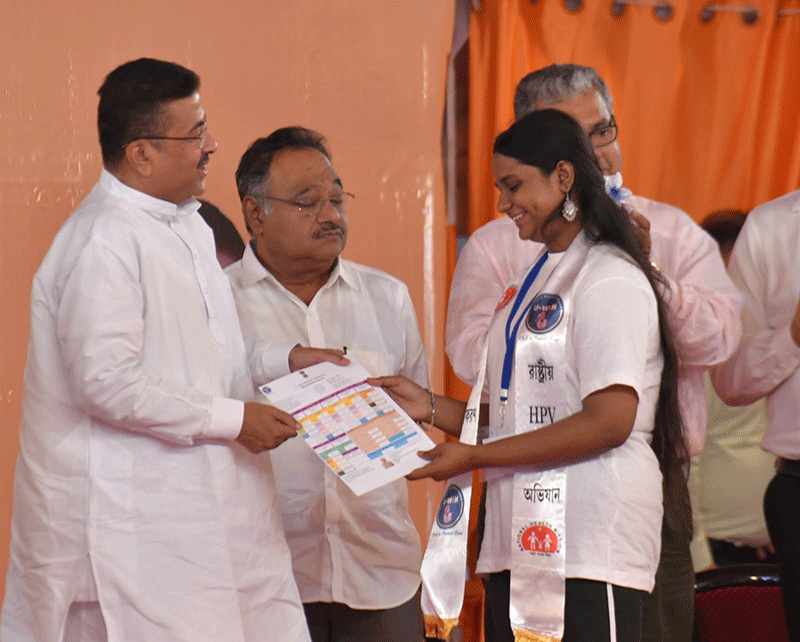 In Images: West Bengal rolls out statewide free HPV vaccine campaign