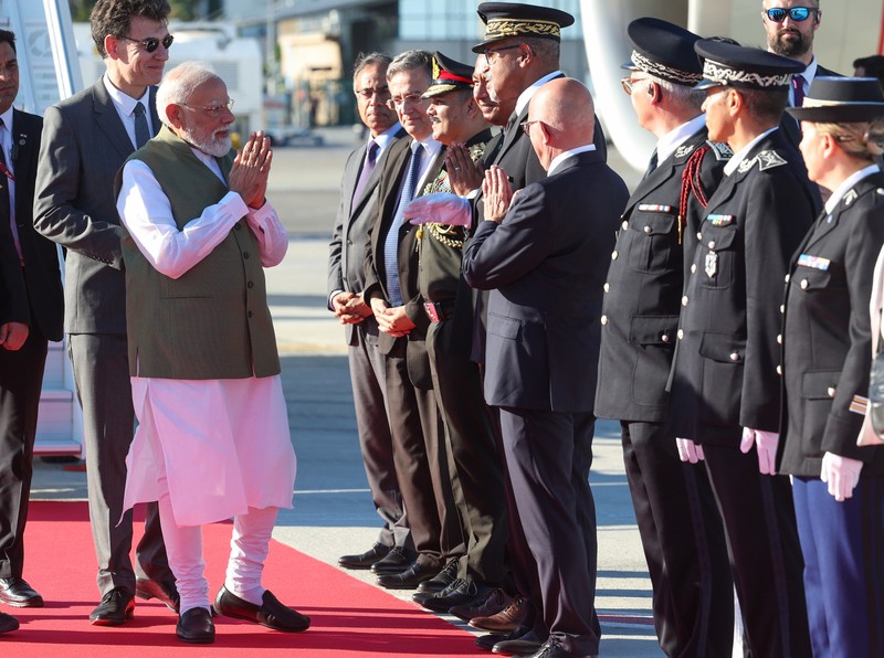 In Images: PM Modi begins France visit with arrival in Nice