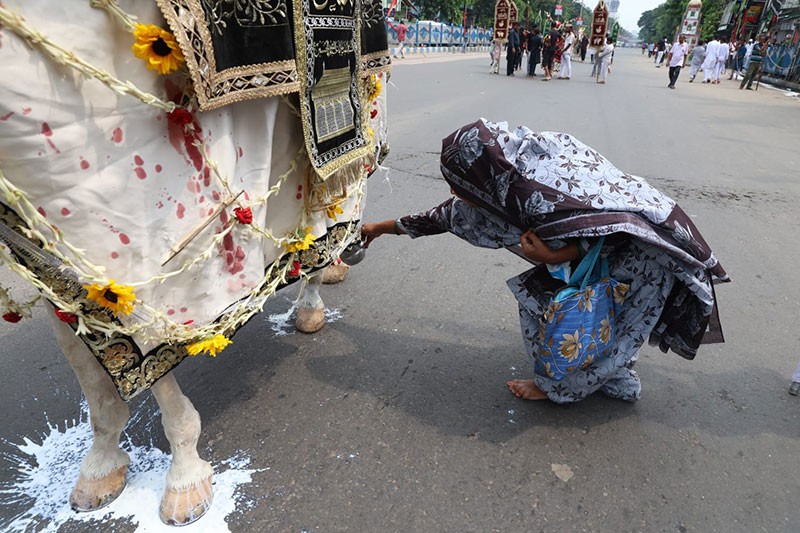 In Images: Kolkata marks Ashura with solemn Muharram processions