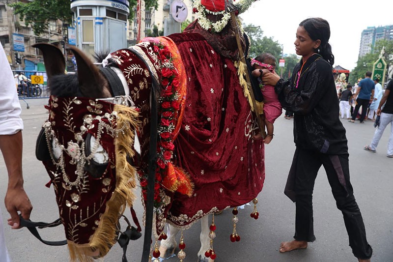 In Images: Kolkata marks Ashura with solemn Muharram processions