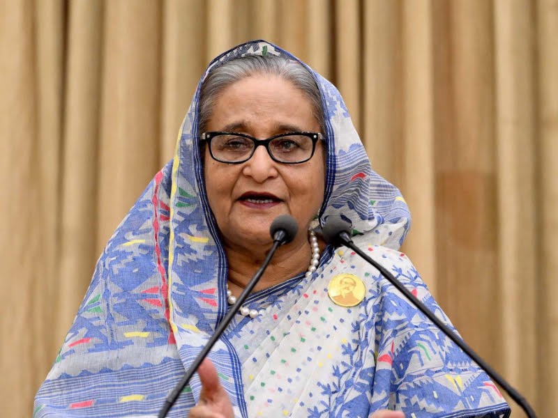 Sheikh Hasina says she will voluntarily return to Bangladesh and surrender before the courts in December.