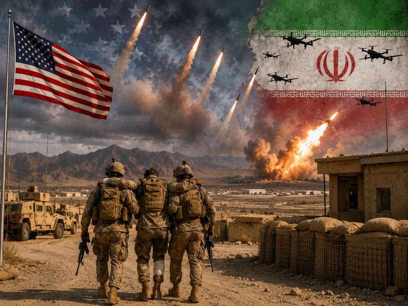 Two American soldiers died and another remains missing following Iranian missile strikes targeting Jordan.