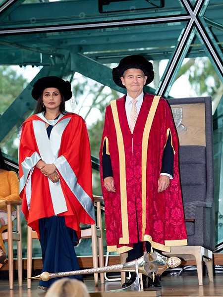 In Images: Rani Mukerji receives honorary doctorate from La Trobe University