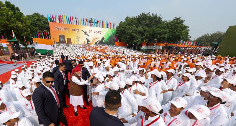 In Images: PM Modi’s 80th Independence Day address, grand celebrations at Red Fort