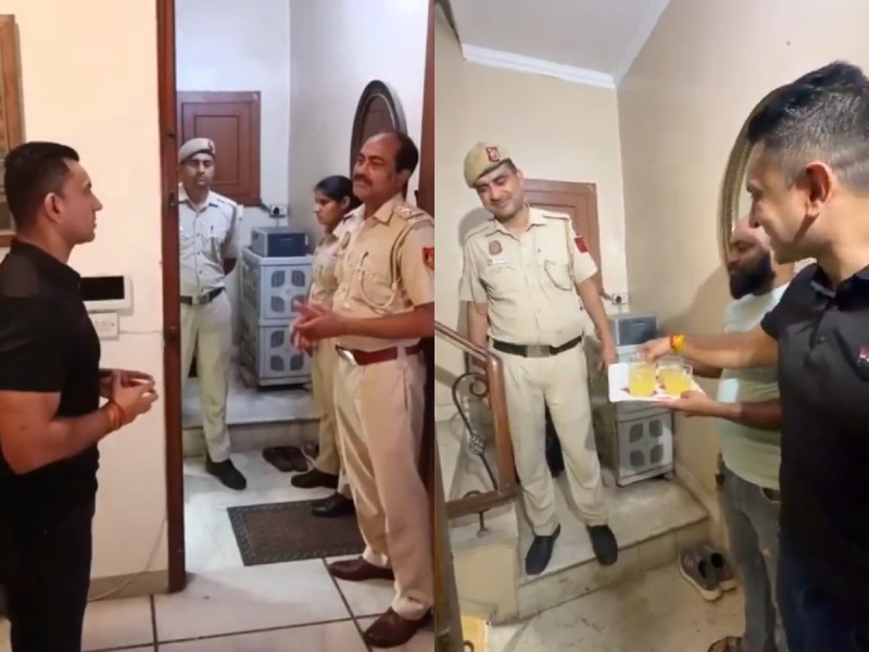 Tehseen Poonawalla says Delhi Police stopped him from protesting E20 fuel policy and rising sugar prices.