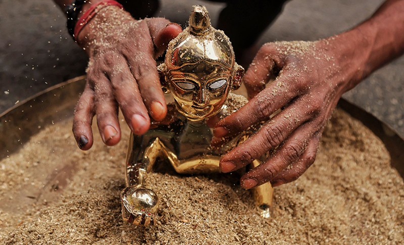 In Images: Kolkata’s Gopal idols get a fresh makeover ahead of Janmashtami