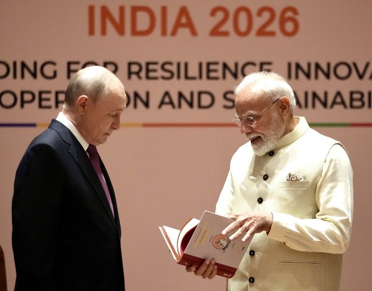 In Images: PM Modi meets Vladimir Putin ahead of BRICS Summit