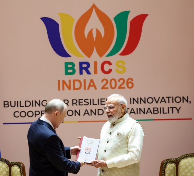 In Images: PM Modi meets Vladimir Putin ahead of BRICS Summit