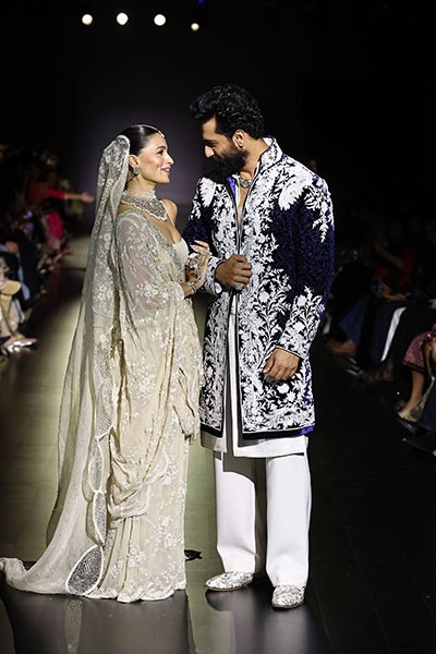 In Images: Alia Bhatt and Vicky Kaushal turn showstoppers at Manish Malhotra’s Mijwan show