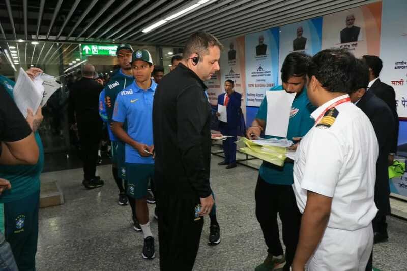 In Images: Brazil national football team arrives in Kolkata for historic FIFA friendly against India