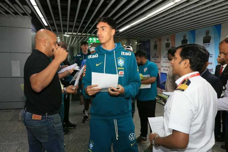 In Images: Brazil national football team arrives in Kolkata for historic FIFA friendly against India