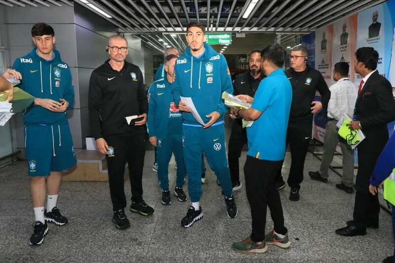 In Images: Brazil national football team arrives in Kolkata for historic FIFA friendly against India