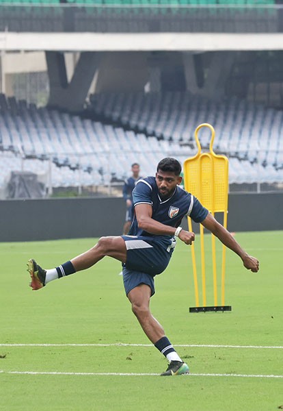 In Images: Indian football team gear up for Brazil clash in Kolkata