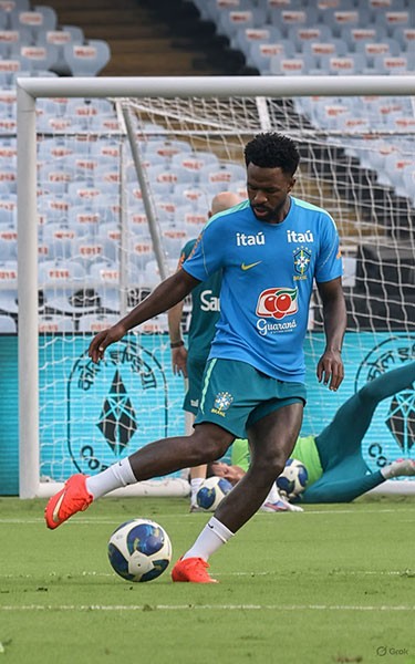 In Images: Brazil team trains at Yuva Bharati Krirangan ahead of India clash