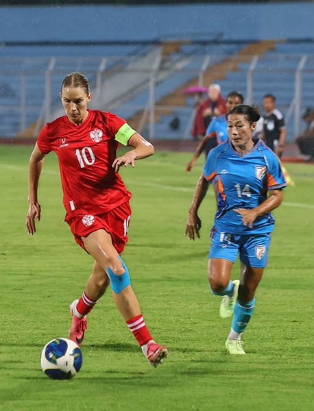 In Images: India vs Russia women’s football friendly in Kolkata