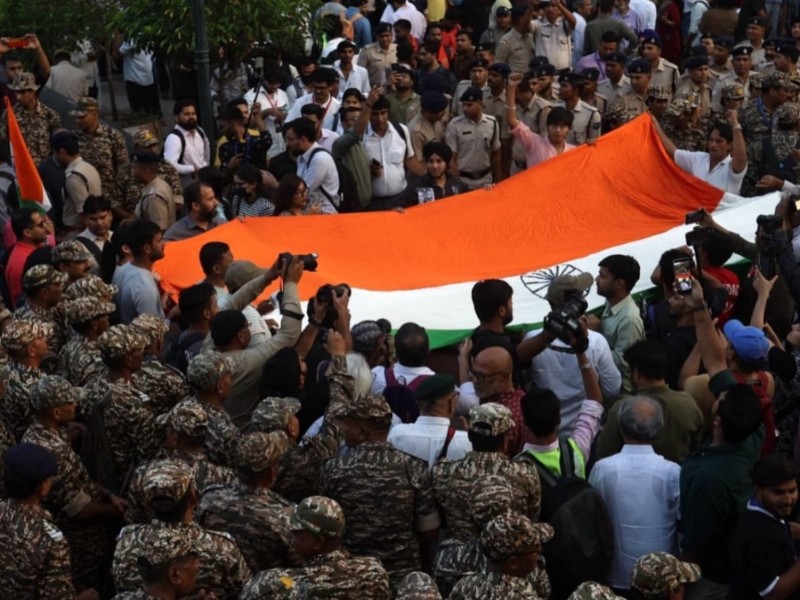 A restaurant owner seeks restrictions on unauthorised Connaught Place protests, citing losses during the October 10 CJP agitation.