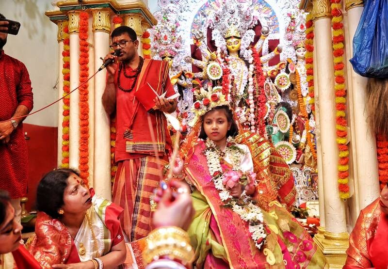 In Images: Kolkata’s Kundu Bari Durga Puja enters 158th year with age-old rituals