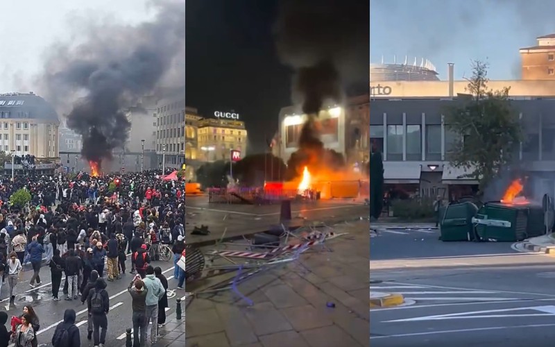 Rising energy bills, unaffordable housing and wage pressures are fuelling protests and strikes across several European countries.