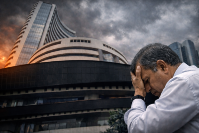 Market mood turns sour! Sensex slides 250 points as defence stocks bleed, Zomato parent Eternal soars