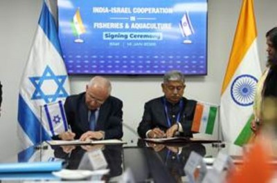 India, Israel join forces to revolutionise fisheries. Know all details