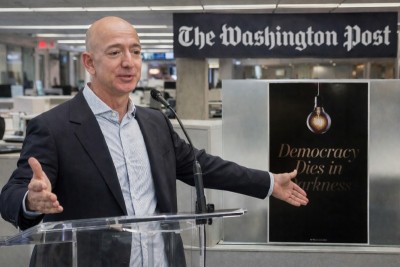 'Democracy dies in billionaire hands': Jeff Bezos faces firestorm after Washington Post slashes one-third of its newsroom
