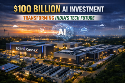 $100 Billion AI Bombshell! Adani Group unveils mega plan to power India’s intelligence future