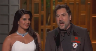 ‘Say no to war, Free Palestine’: Javier Bardem’s Oscars message sparks loud cheers; Priyanka Chopra nods