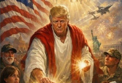 Is it Epstein being cared for: Iranian Embassy targets Trump over 'Jesus' image