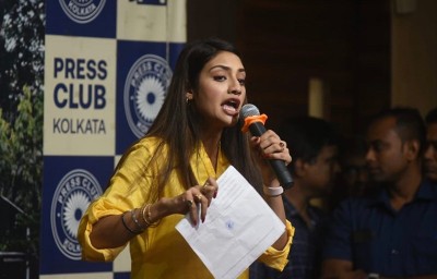Former TMC MP Nusrat Jahan appears before ED in housing fraud case