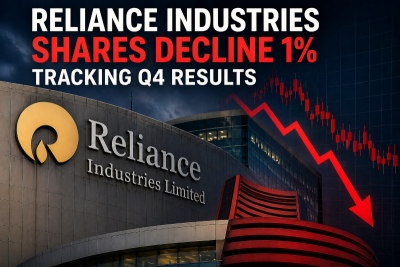 Reliance Industries shares slip 1% as Q4 profit drops YoY