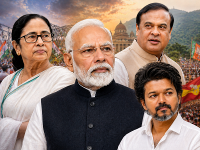 Power battle nears climax: Vote counting today in Bengal, TN, Kerala, Assam, Puducherry