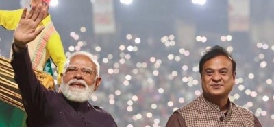 Assam  poll verdict clear: BJP storms ahead, set to retain power with massive lead
