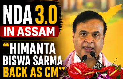 Himanta Biswa Sarma takes oath as Assam CM for second term after BJP’s landslide win