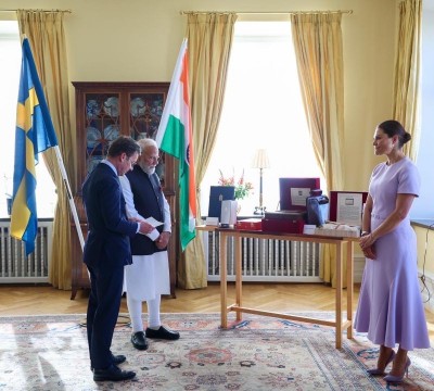 Rabindranath Tagore legacy steals the show as Modi, Sweden PM exchange rare historic gifts