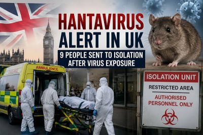 Hantavirus scare: UK moves 9 contacts to isolation facility after exposure alert