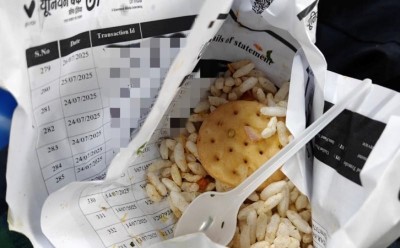 Bank details with your snacks? Viral Bhel Puri photo raises serious privacy fears