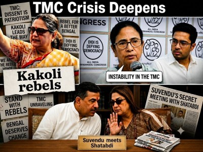 TMC Bloodbath? Kakoli Breaks Silence on Exit from Mamata Camp; Suvendu Meets MP Shatabdi Roy