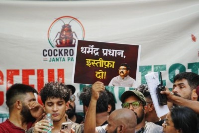 'No resignation, no retreat': Cockroach Janta Party takes paper leak protest nationwide