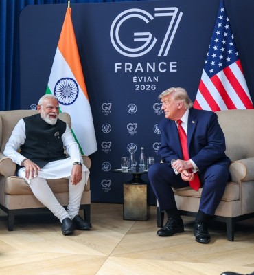 In Images: Modi holds bilateral meeting with Trump on the sidelines of G7 summit