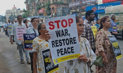 Hiroshima Day: Kolkata rally remembers atomic bombing, raises call for peace