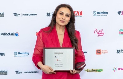 'Emotions don’t need passports': Rani Mukerji gets special honour at Indian Film Festival of Melbourne