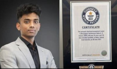 16-year-old becomes world's youngest male chartered accountant, sets Guinness record