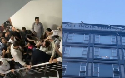 Abhishek Banerjee, Kolkata Police clash over removal of TMC billboards from Camac Street office