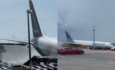 US: Amazon air cargo plane crashes at Miami Airport, 5 dead