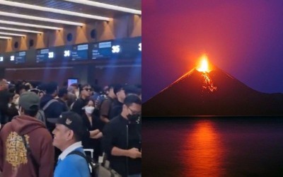 Indonesia volcano eruption grounds 2,000 flights, strands 270,000 passengers