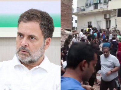 Rahul Gandhi targets BJP over Delhi hostel collapse, says ‘there is no accountability’