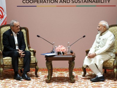 Modi-Pezeshkian meet: India pushes dialogue, safe passage amid Middle East crisis